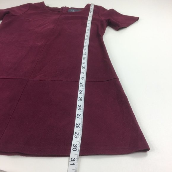 Paper Crane Maroon Mini Dress - Picture 2 of 6